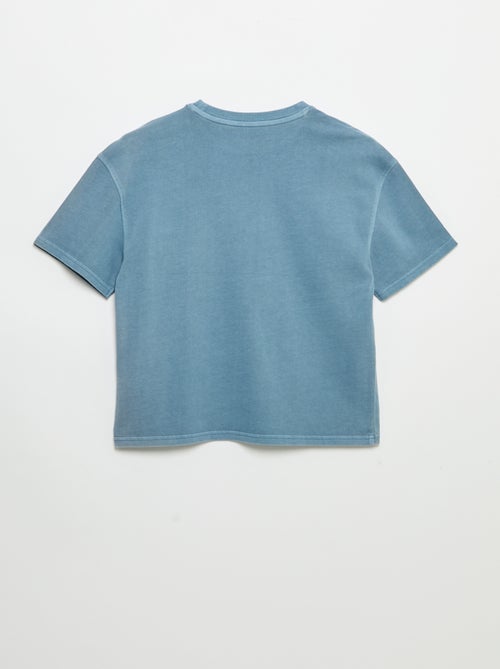 Vintage skate print short-sleeved T-shirt - Kiabi