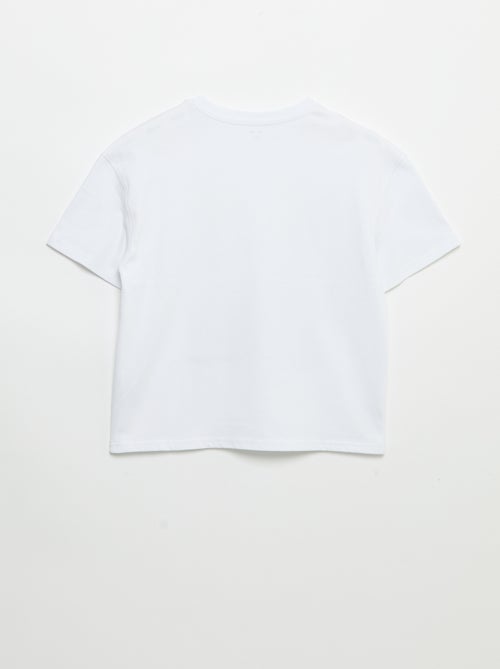Vintage skate print short-sleeved T-shirt - Kiabi