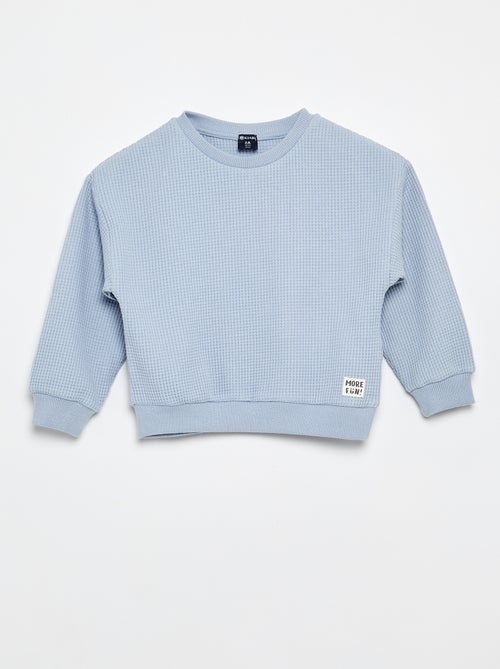 Waffle Knit Jogging Set - 2-Piece - Kiabi