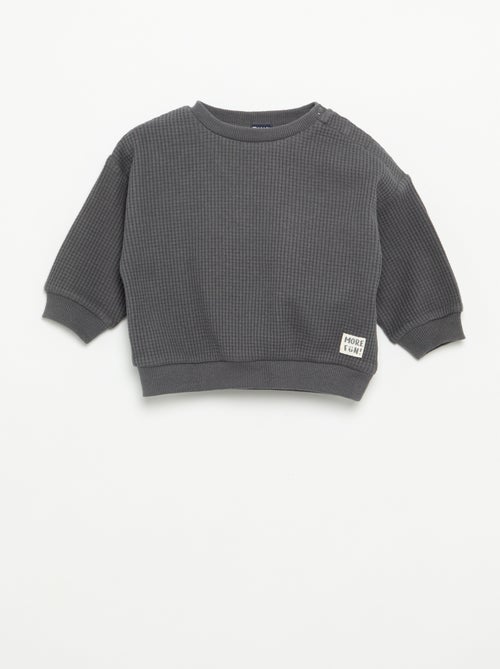 Waffle Knit Jogging Set - 2-Piece - Kiabi