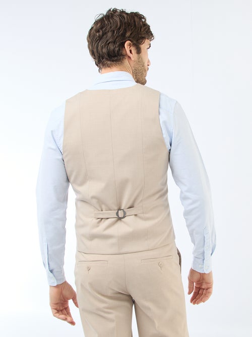 Waiter-style Vest - Kiabi