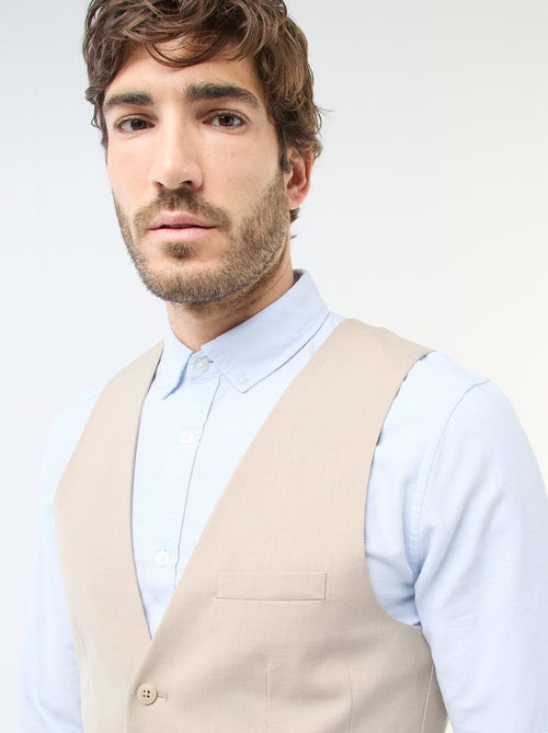 Waiter-style Vest - Kiabi