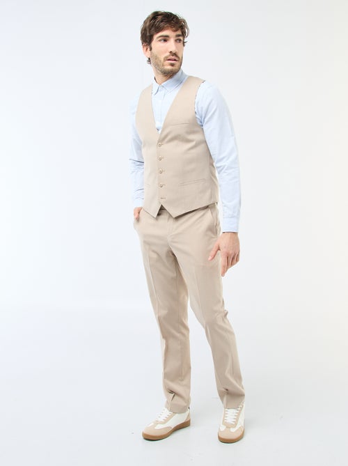 Waiter-style Vest - Kiabi
