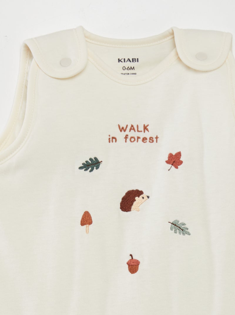 Warm Baby Sleep Sack - TOG 2 WHITE - Kiabi