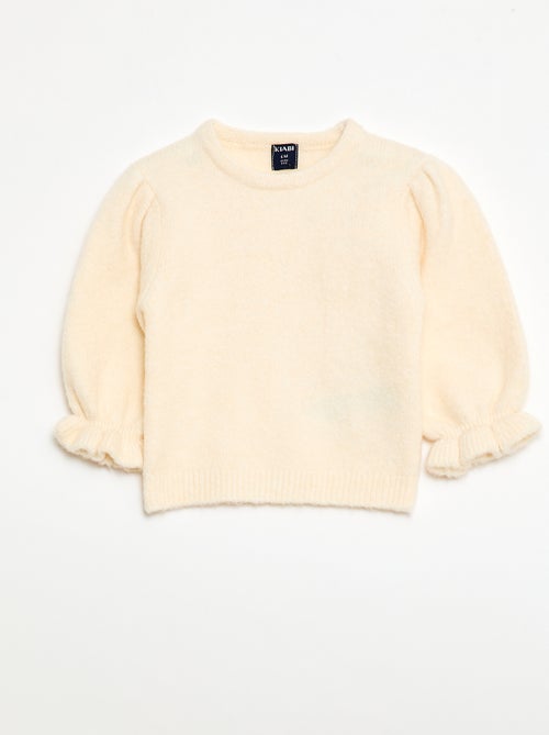 Warm Balloon Sleeve Sweater - Kiabi