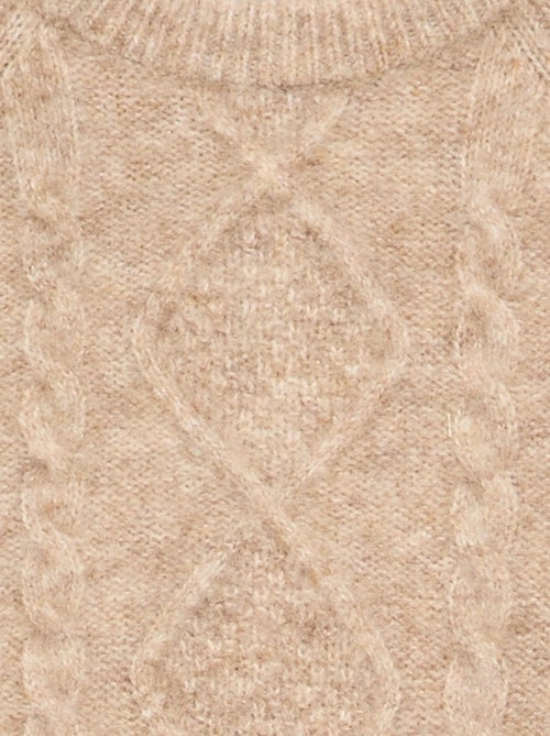 Warm Cable Knit Sweater - Kiabi