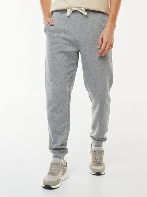 Warm fleece jogging pants - Kiabi