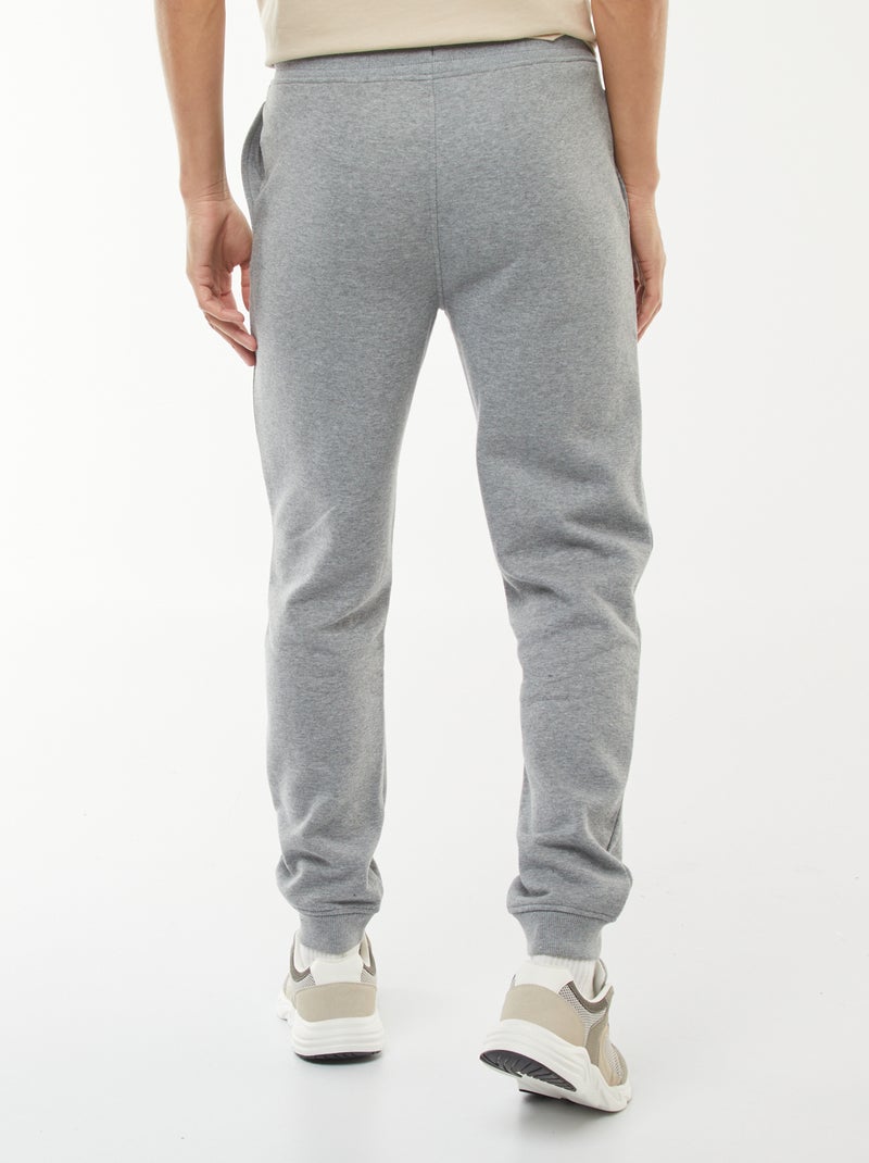 Warm fleece jogging pants Grey - Kiabi