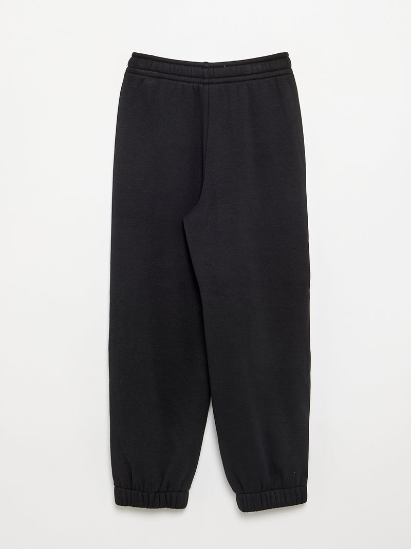 Warm Fleece-Lined Pants - Easy-Dressing Collection Black - Kiabi