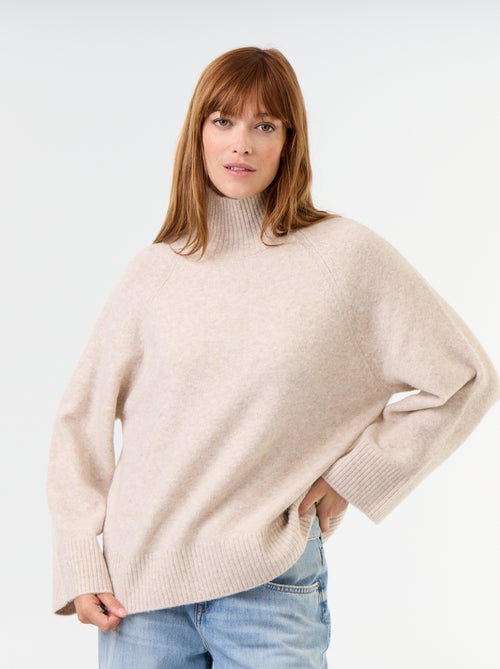 Warm high-neck sweater - Kiabi