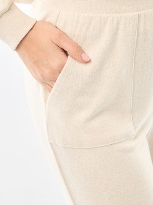 Warm Knit Long Pajamas - 2 Piece Set - Kiabi