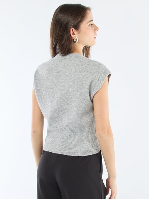Warm knit tank top - Kiabi