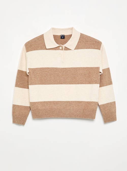 Warm Polo-Neck Sweater - Kiabi