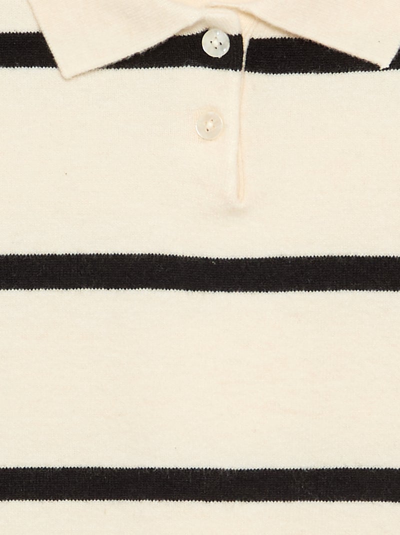 Warm Polo-Neck Sweater Black - Kiabi