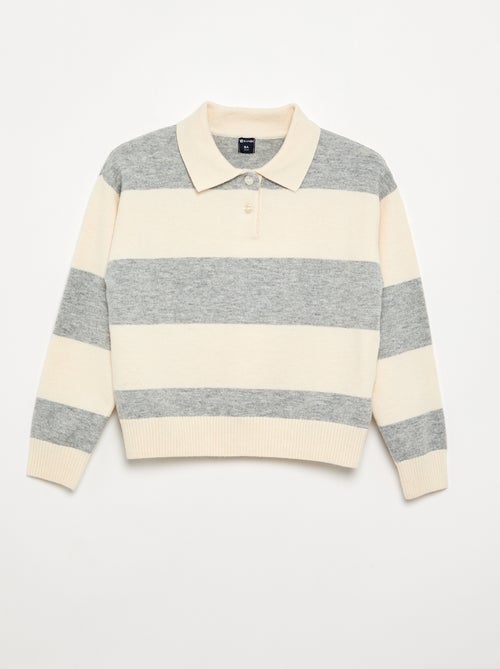 Warm Polo-Neck Sweater - Kiabi