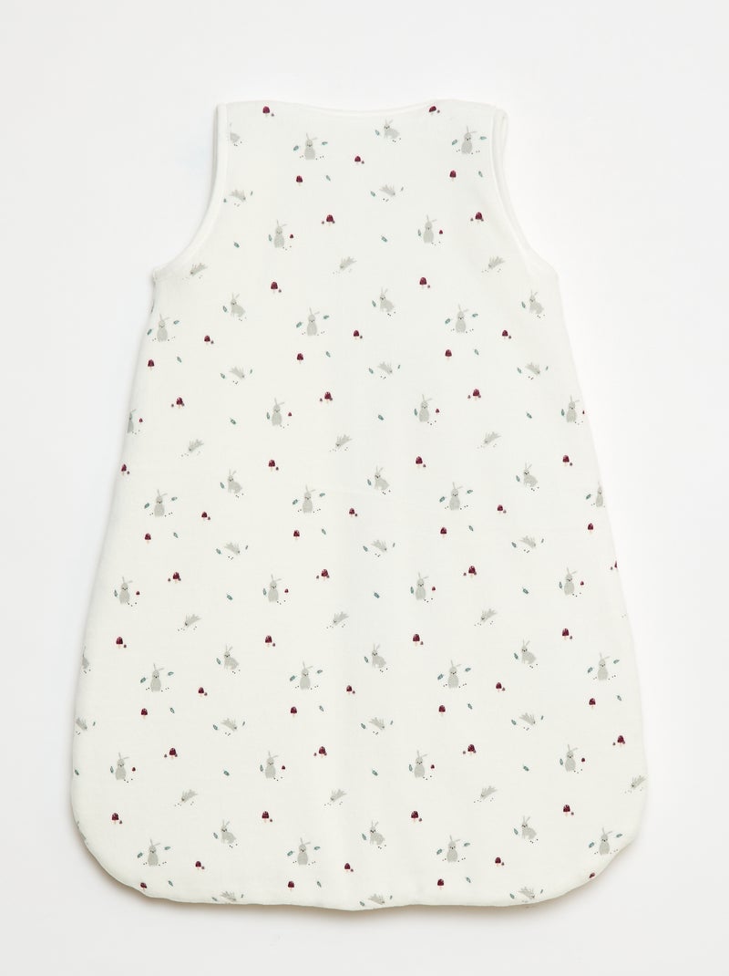 Warm Sleeping Bag with Detachable Sleeves - TOG 2.5 Beige - Kiabi