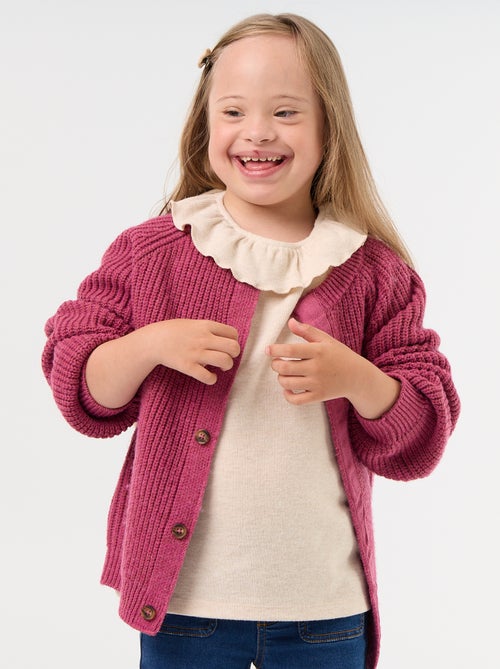 Warme Strickweste – Kollektion "einfach anzuziehen" - Kiabi