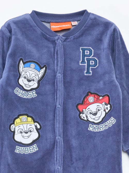 Warmer Samt-Schlafoverall 'PAW Patrol' - Kiabi
