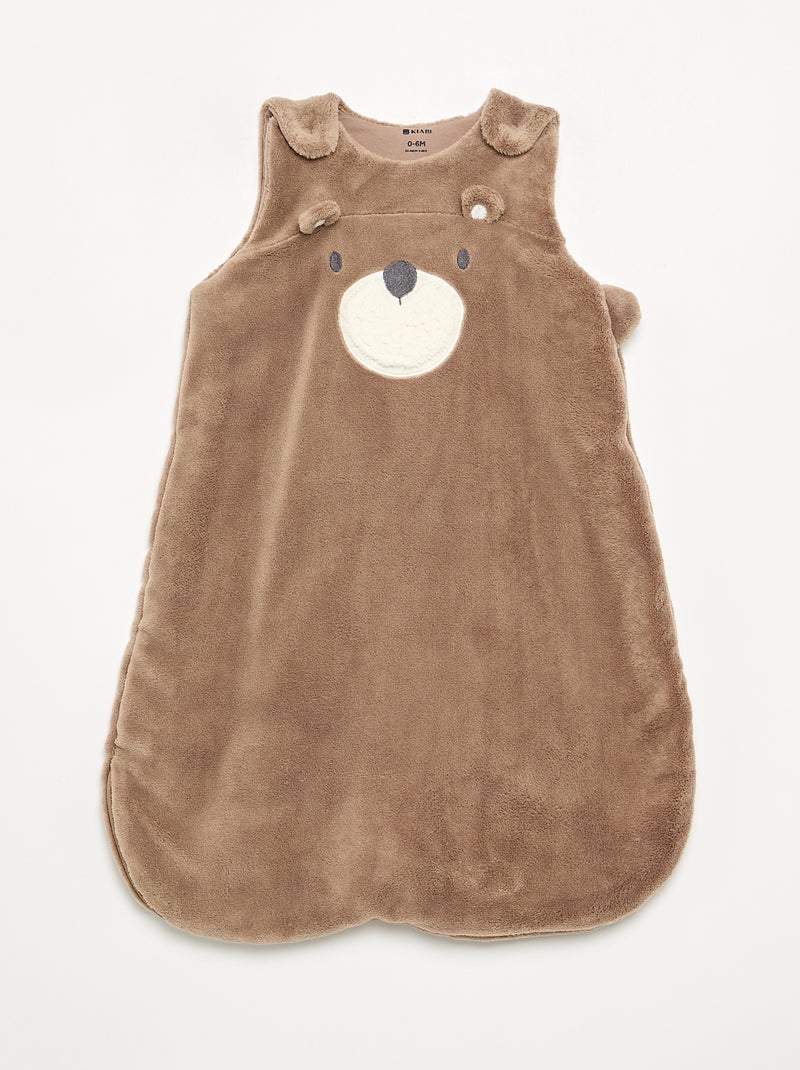 Warmer Schlafsack mit abnehmbaren Ärmeln Blanc - Kiabi