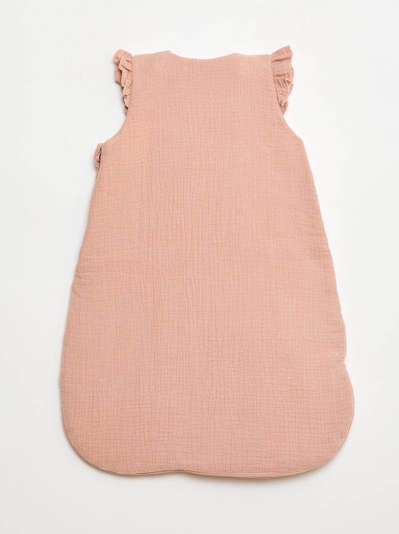 Warmer Schlafsack TOG 2 mit abnehmbaren Ärmeln Rosa - Kiabi