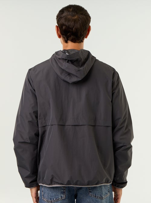 Wasserabweisende Kapuzen-Windjacke - Kiabi