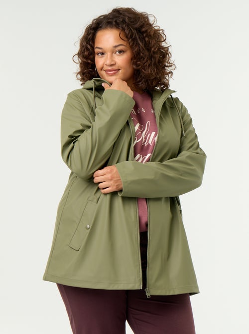 Wasserabweisender Parka mit Kapuze - Kiabi