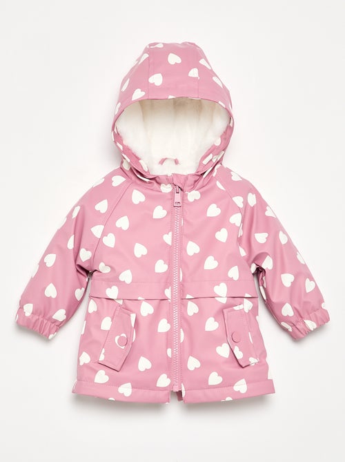 Wasserabweisender Parka mit Kapuze - Kiabi