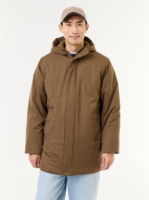 Wasserabweisender Parka mit Kapuze - Kiabi