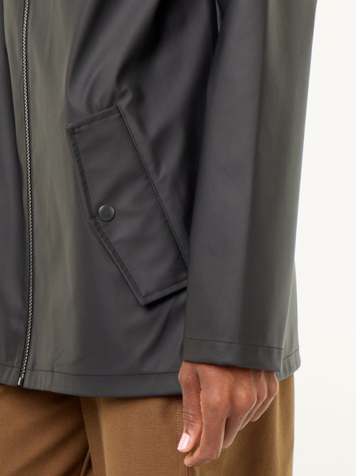 Water-repellent hooded parka - Kiabi
