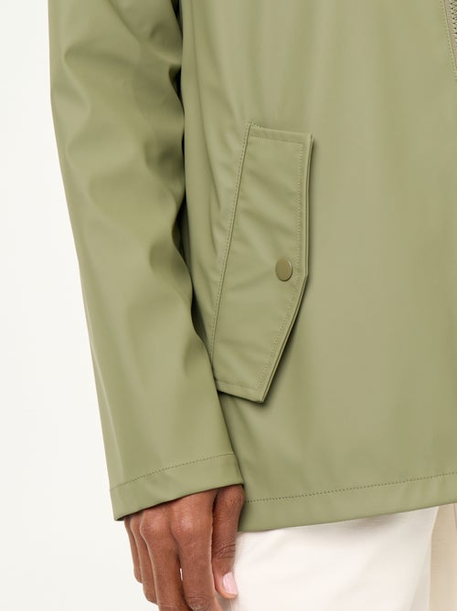 Water-repellent hooded parka - Kiabi