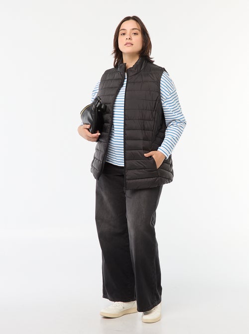 Water-repellent Sleeveless Puffer Jacket - Kiabi