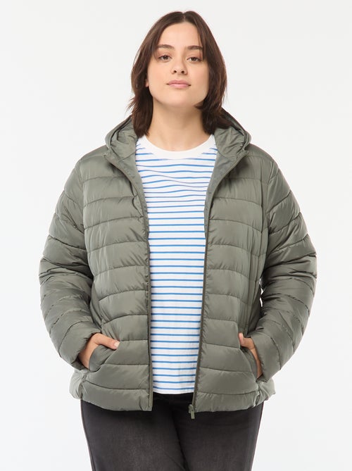 Wattierte, wasserabweisende Steppjacke - Kiabi