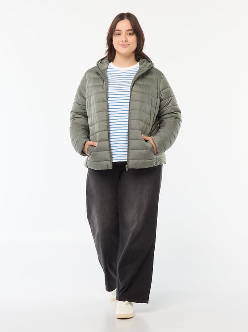 Wattierte, wasserabweisende Steppjacke - Kiabi
