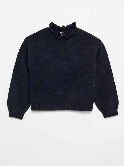 Wavy high-neck sweater - Kiabi