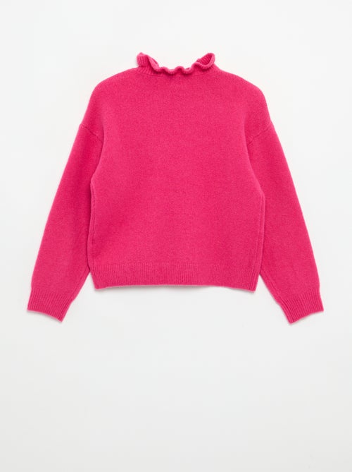 Wavy high-neck sweater - Kiabi