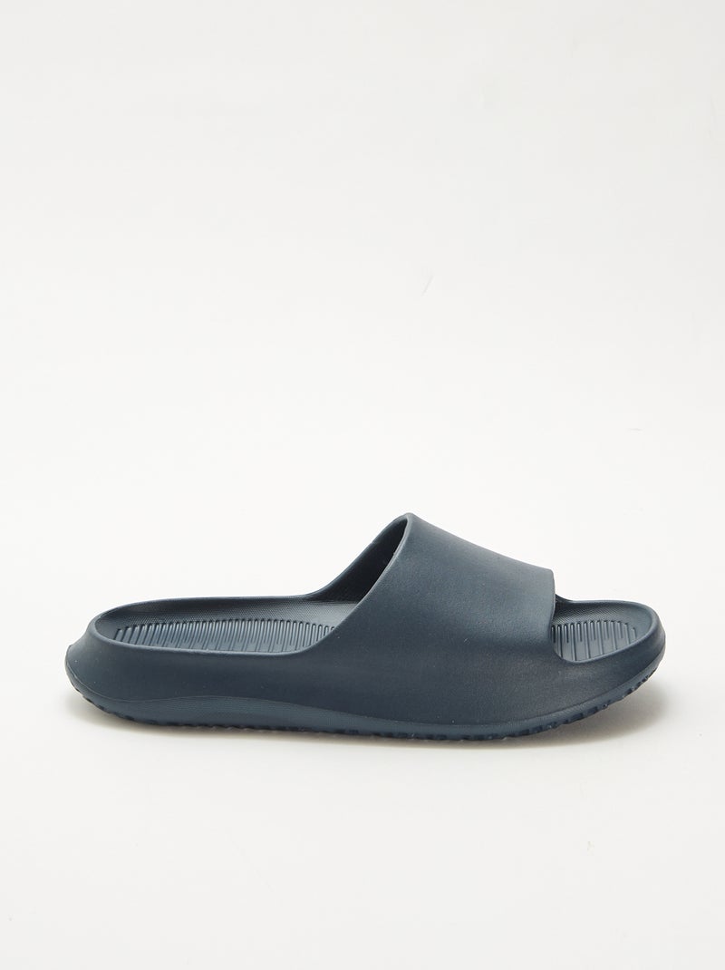 Wedge Pool Slides Blue - Kiabi