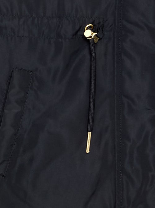 Weicher Parka mit Kunstfellkapuze - Kiabi