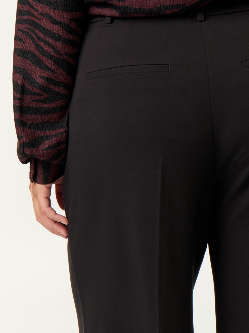 Weite Cigarette-Hose Schwarz - Kiabi