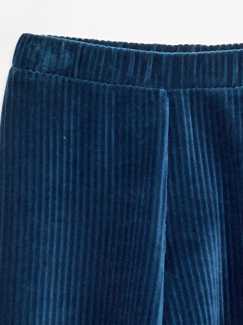 Weite Cordhose Bleu - Kiabi