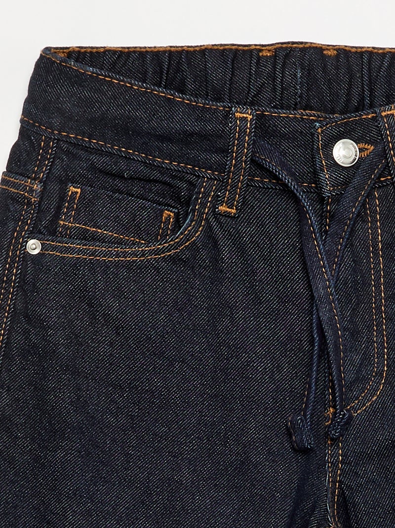 Weite Denim-Hose Blau - Kiabi