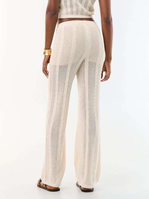 Weite Häkelhose - Kiabi Weite Häkelhose - Kiabi