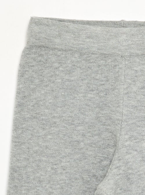 Weite Hose aus Kompaktstrick - Kiabi