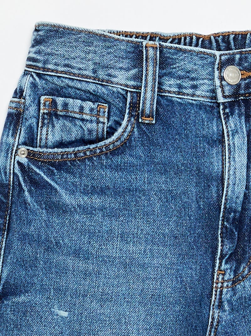 Weite Jeanshose Blau - Kiabi