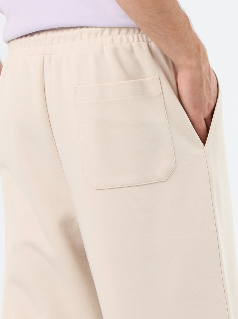 Weite Jogginghose aus leichtem Sweatstoff Gris - Kiabi