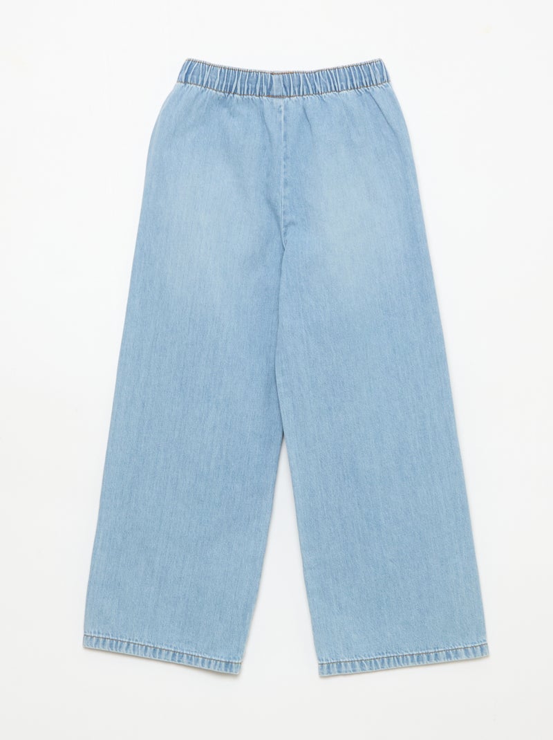 Weite Jogpant Blau - Kiabi