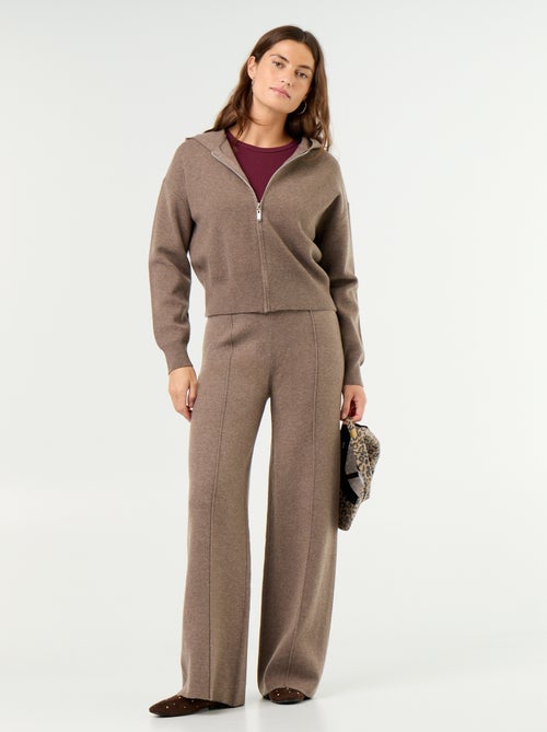Weite Strickhose - Kiabi