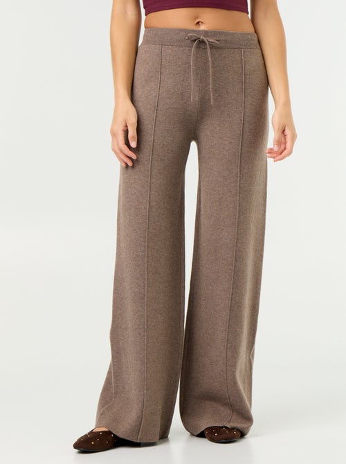 Weite Strickhose - Kiabi