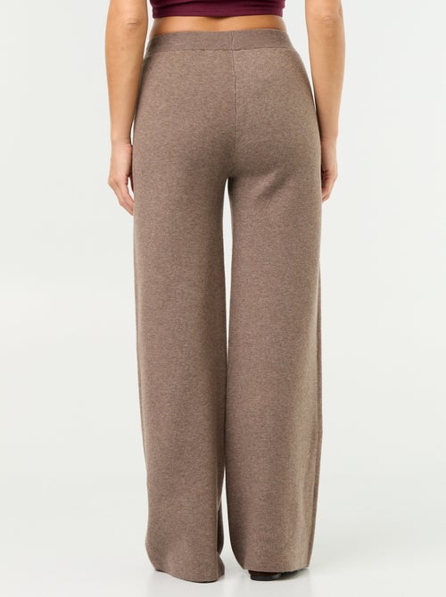 Weite Strickhose - Kiabi