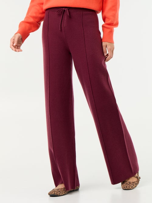 Weite Strickhose - Kiabi