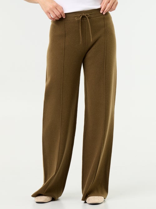 Weite Strickhose - Kiabi